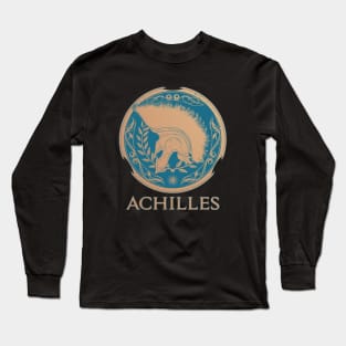 Achilles Greek Warrior Long Sleeve T-Shirt
